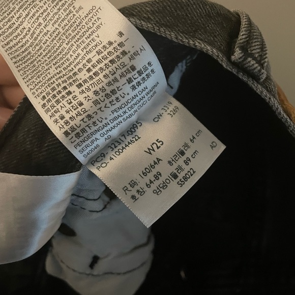 Levi’s 501 Short Fun Night Size 25✨ - Picture 5 of 6